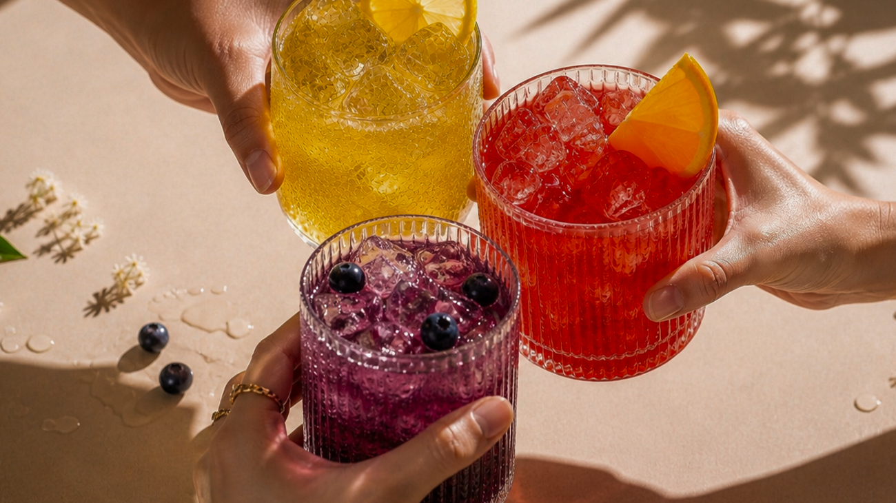 Icy, Fruity, & Floral: Three Refreshing Recipes