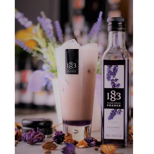 Lavender Vanilla Iced Latte