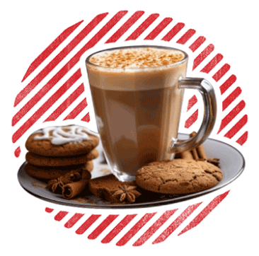Santa’s Mocha Cookie Latte