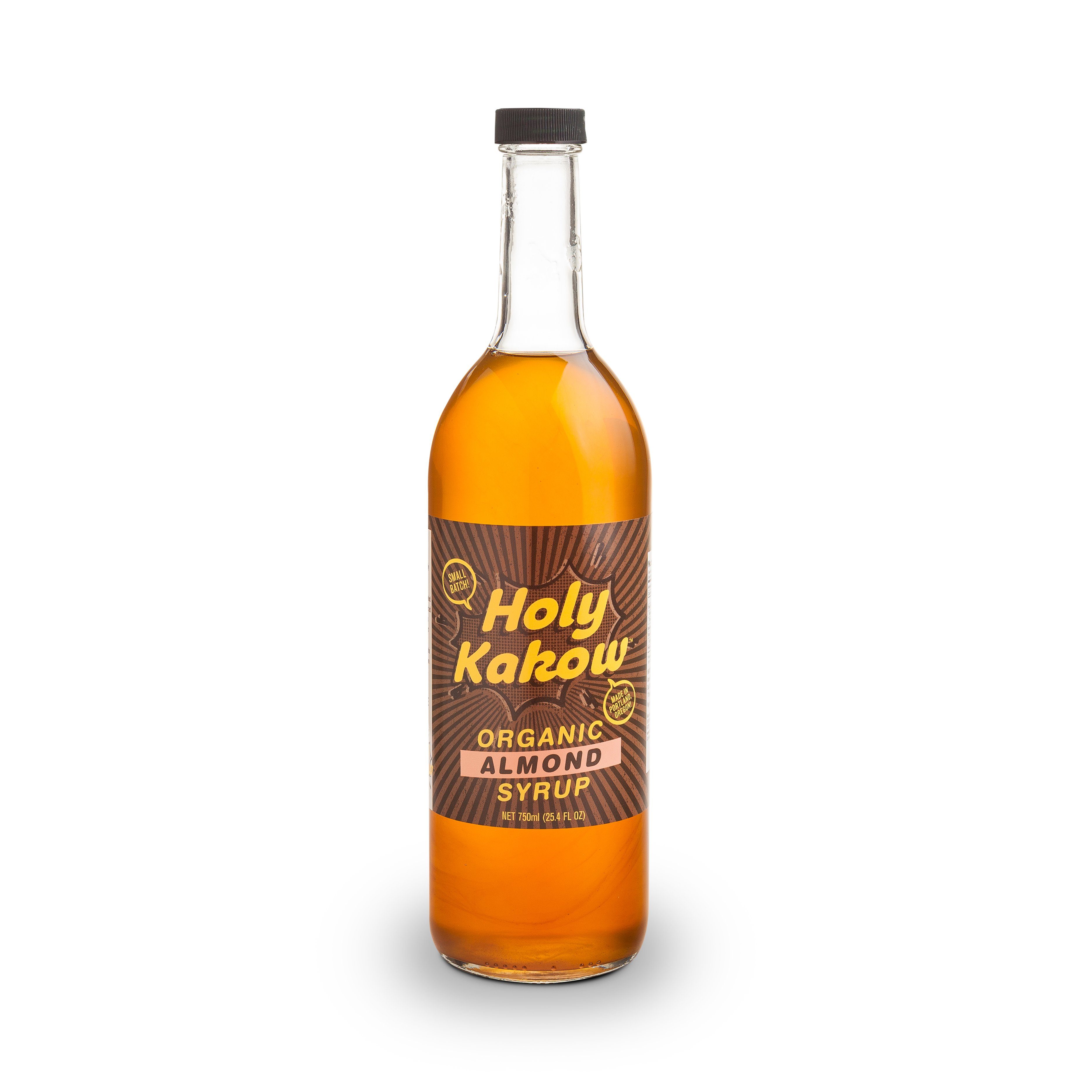 holy kakow organic almond syrup