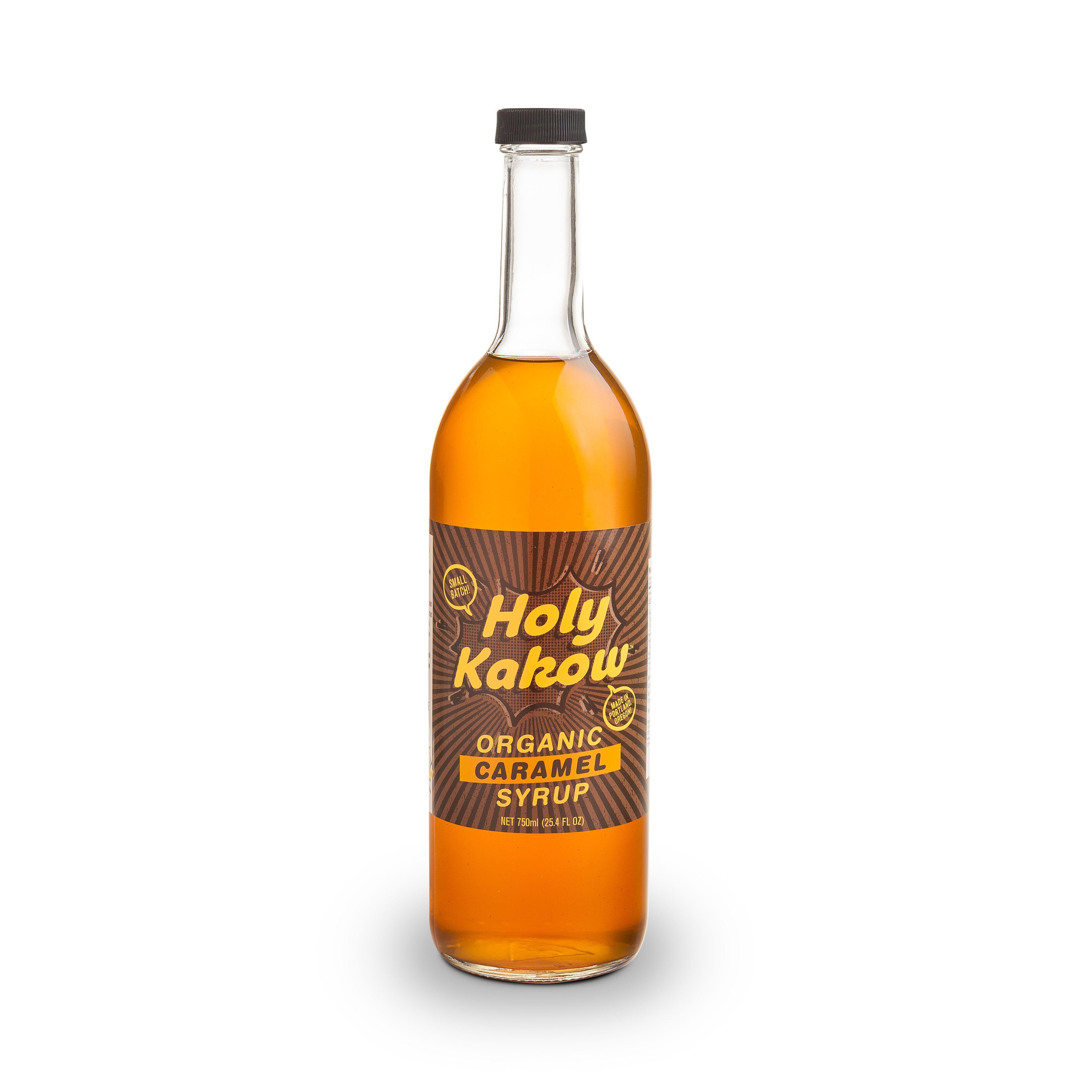 holy kakow organic caramel syrup