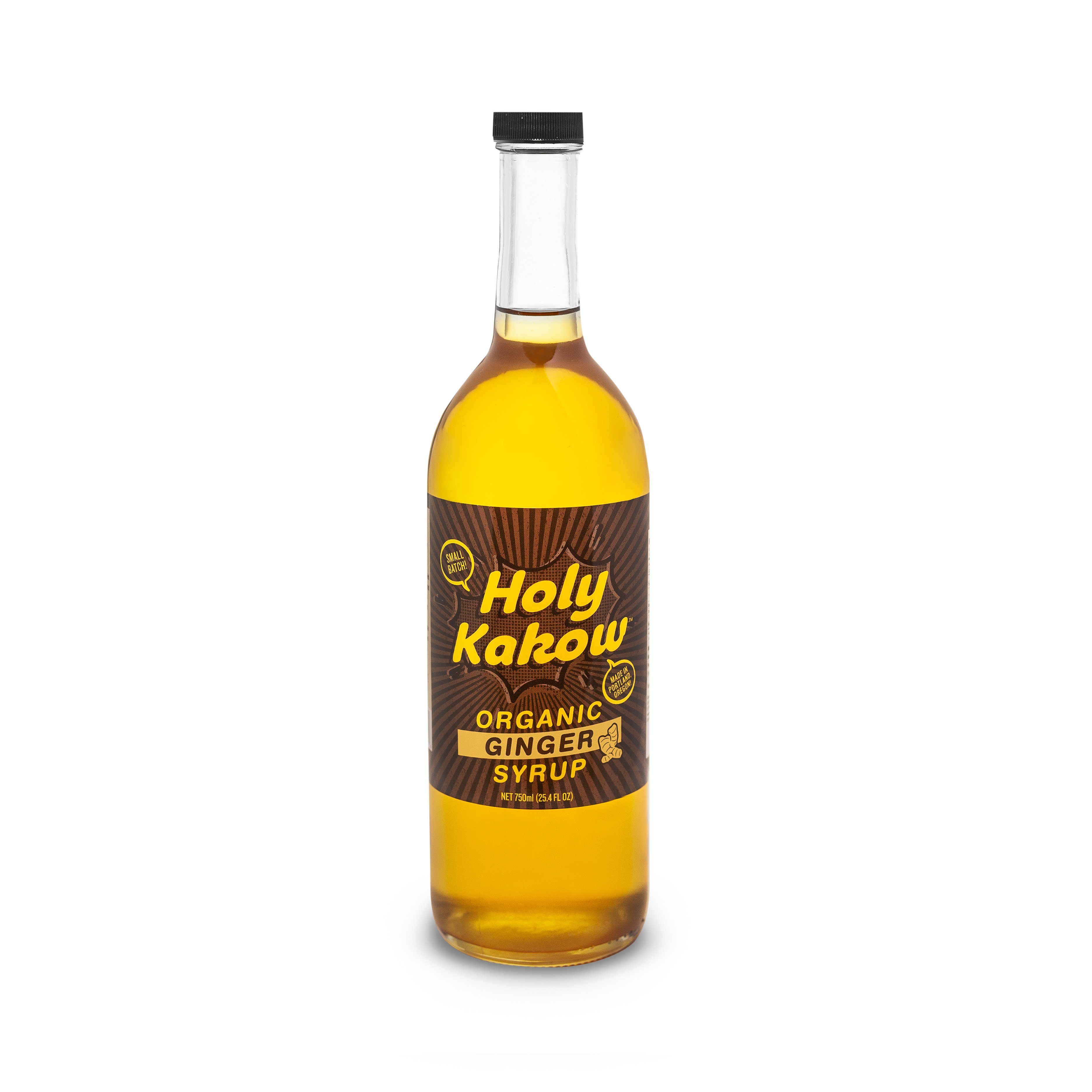 holy kakow organic ginger syrup