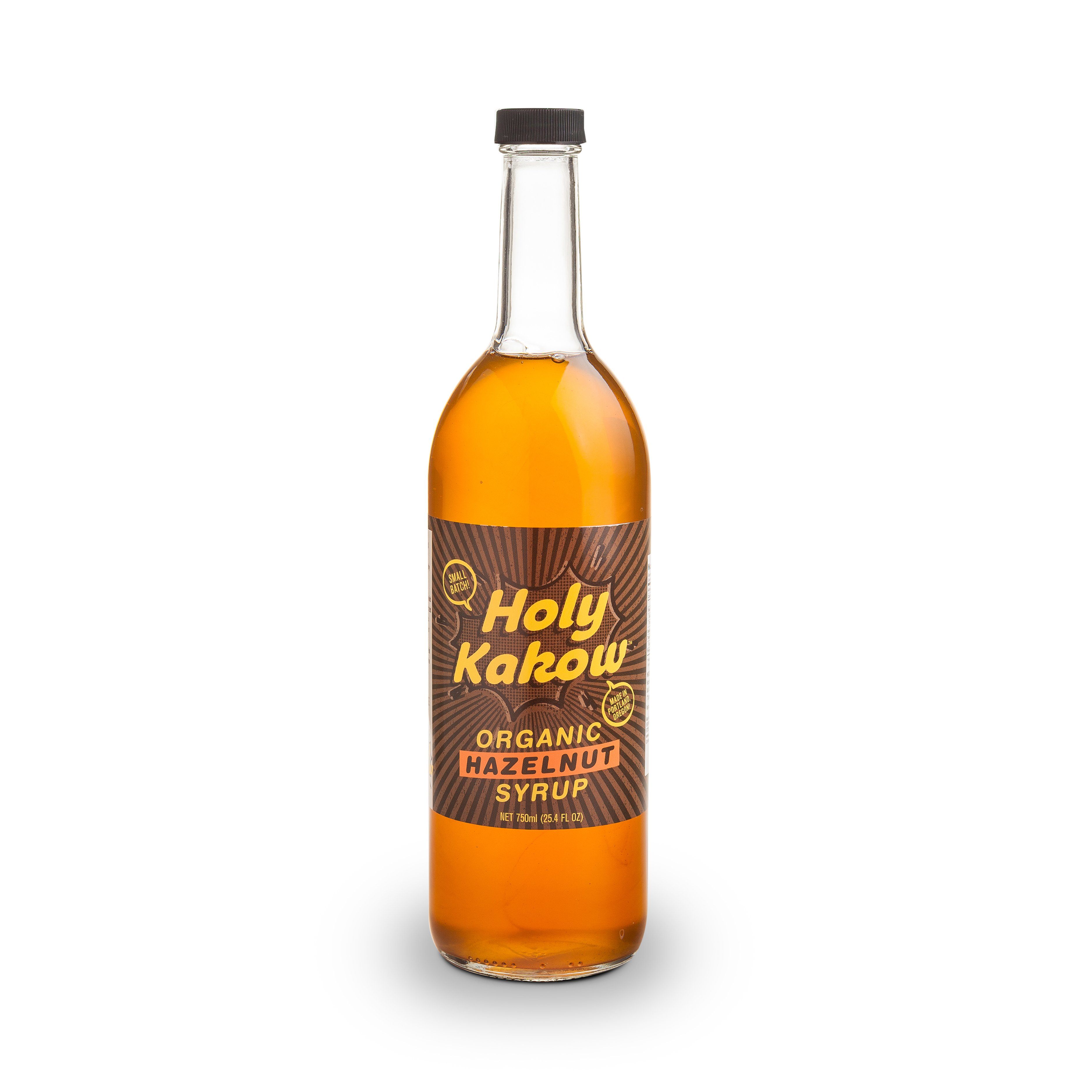 holy kakow organic hazelnut syrup