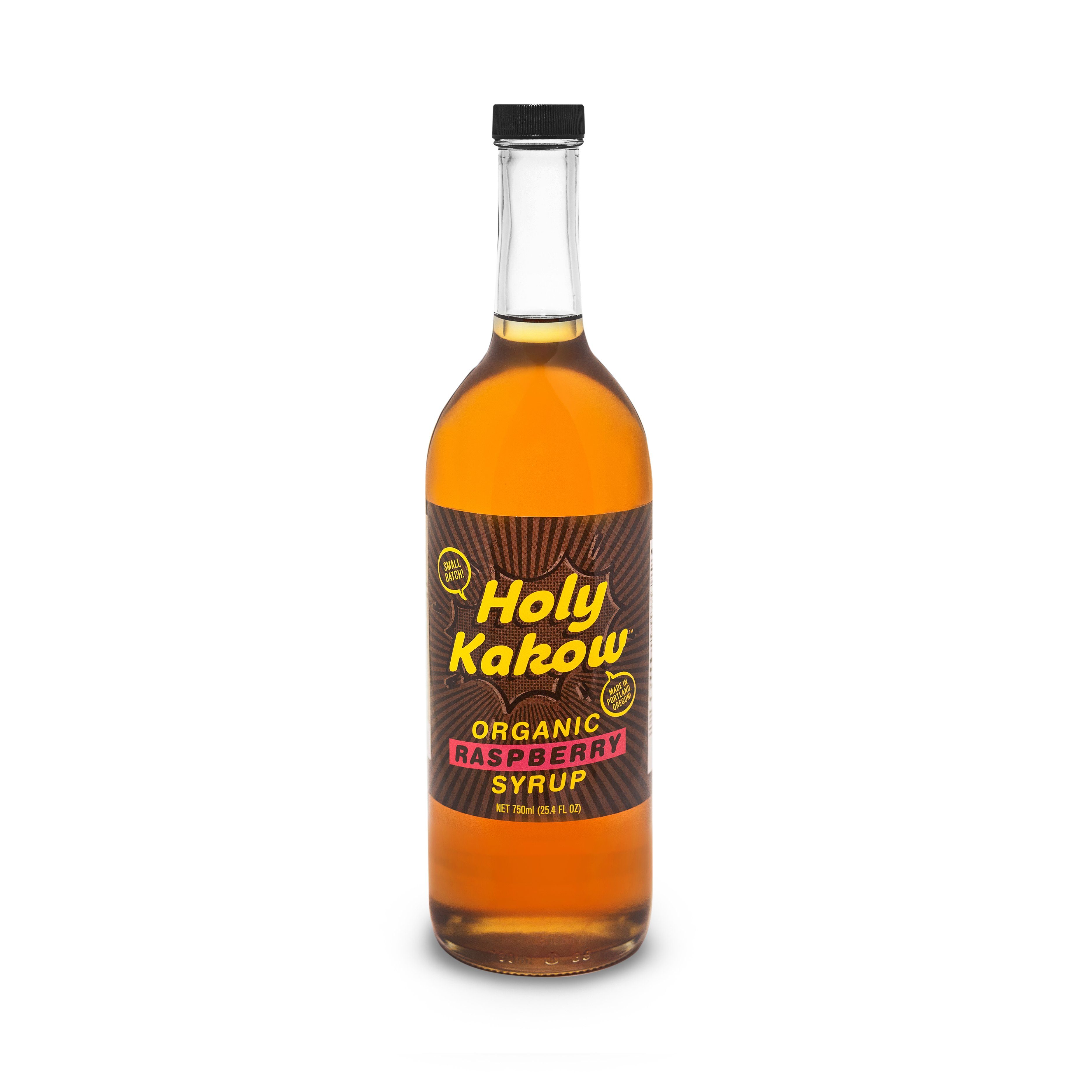 holy kakow organic raspberry syrup